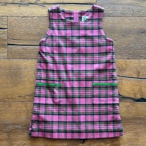 Lilly Pulitzer Pink and Green Plaid Dress